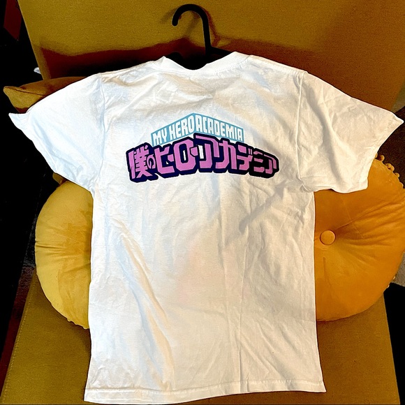 NWT Hot Topic My Hero Academia Class 1-A White Graphic T-Shirt Sz S - Picture 2 of 7